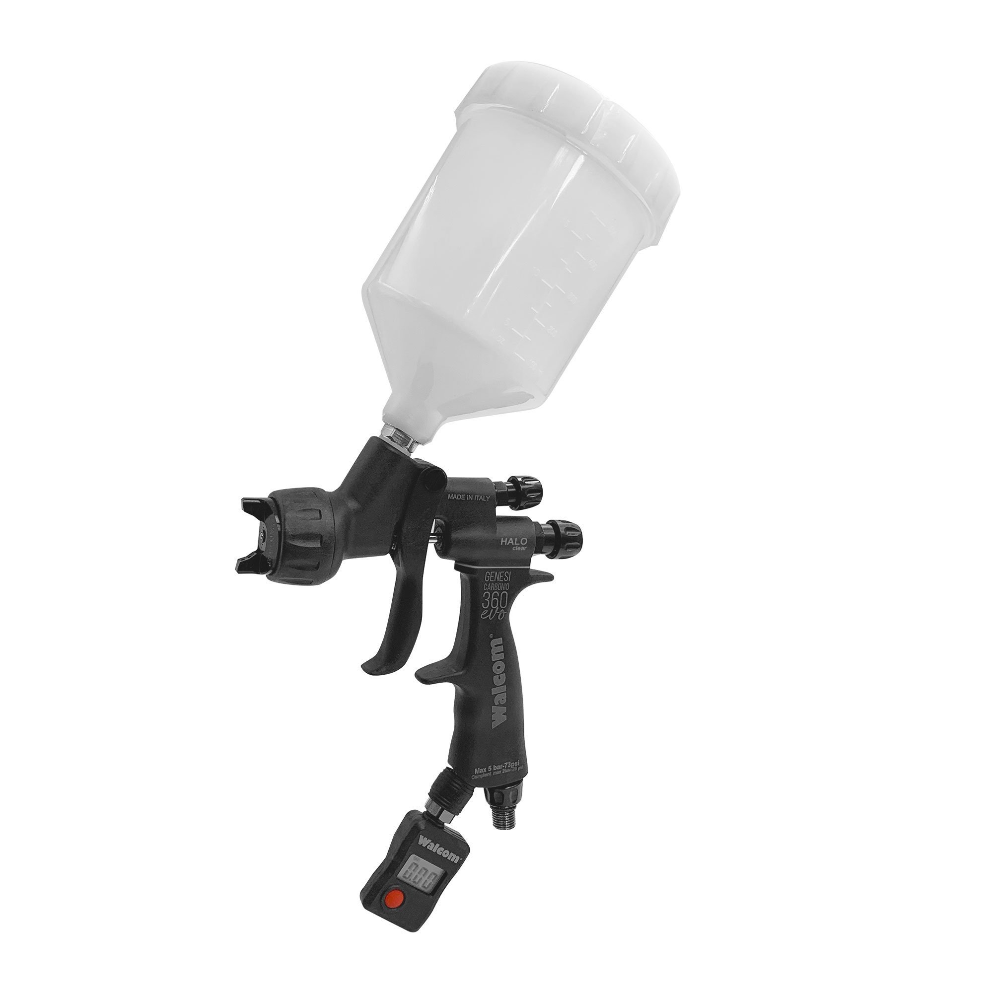 Genesi Carbonio 360 evo HALO Clear - POM C 680 cc with regulator